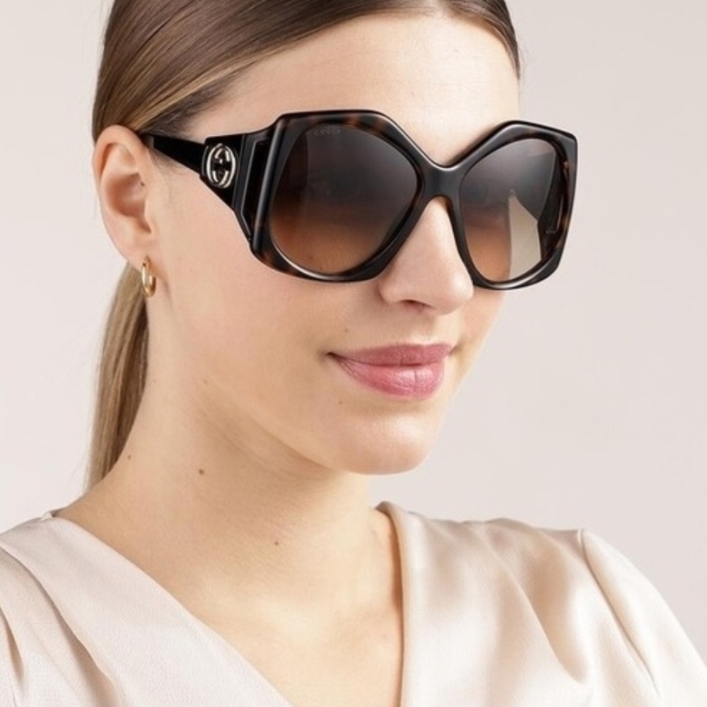 Gucci Havana Brown Sunglasses